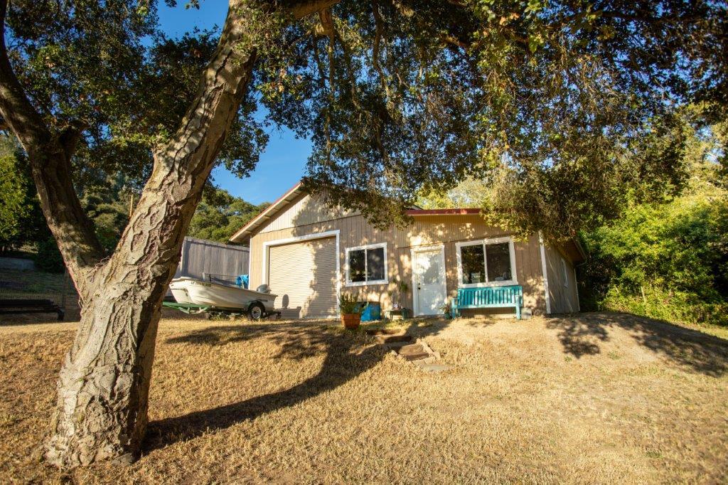130 Strawberry Road Watsonville, CA 95076 - Photo 25 of 27 a view of a house with a yard covered in snow