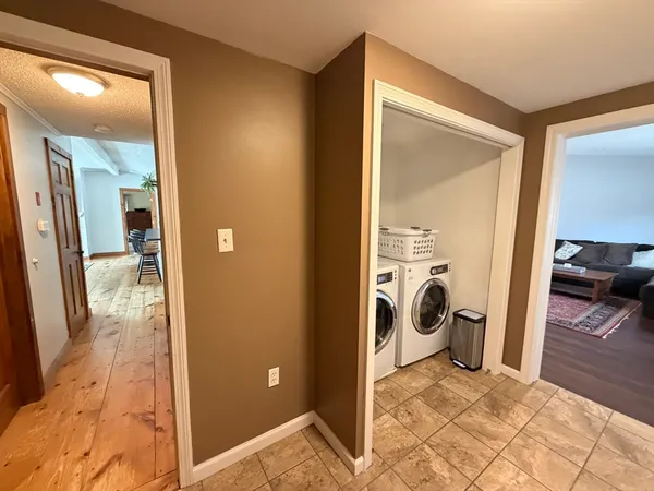 a view of a storage & utility room