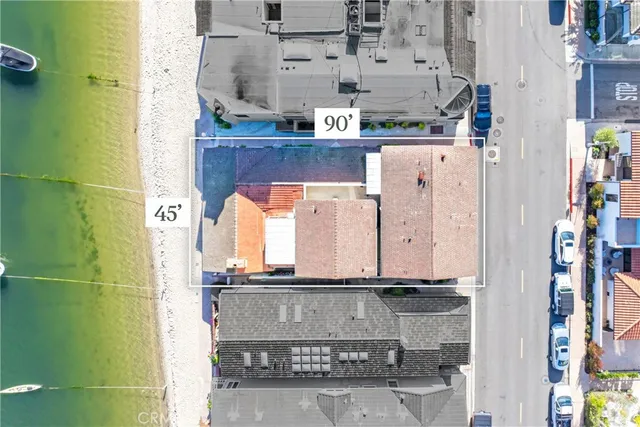 a view of city and ocean