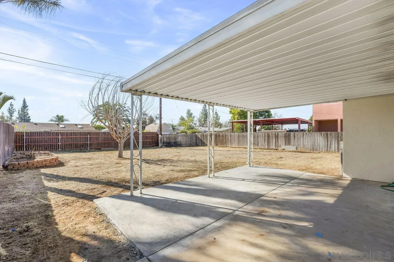 1355 Bluebell Way El Cajon, CA 92021 - Photo 33 of 33 a view of a backyard