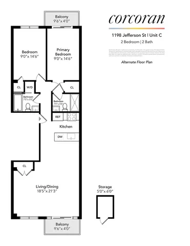 $899,000 | 1198 Jefferson Avenue, Unit C | Bushwick