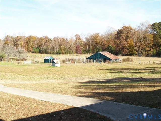 a view of an ocean and beach