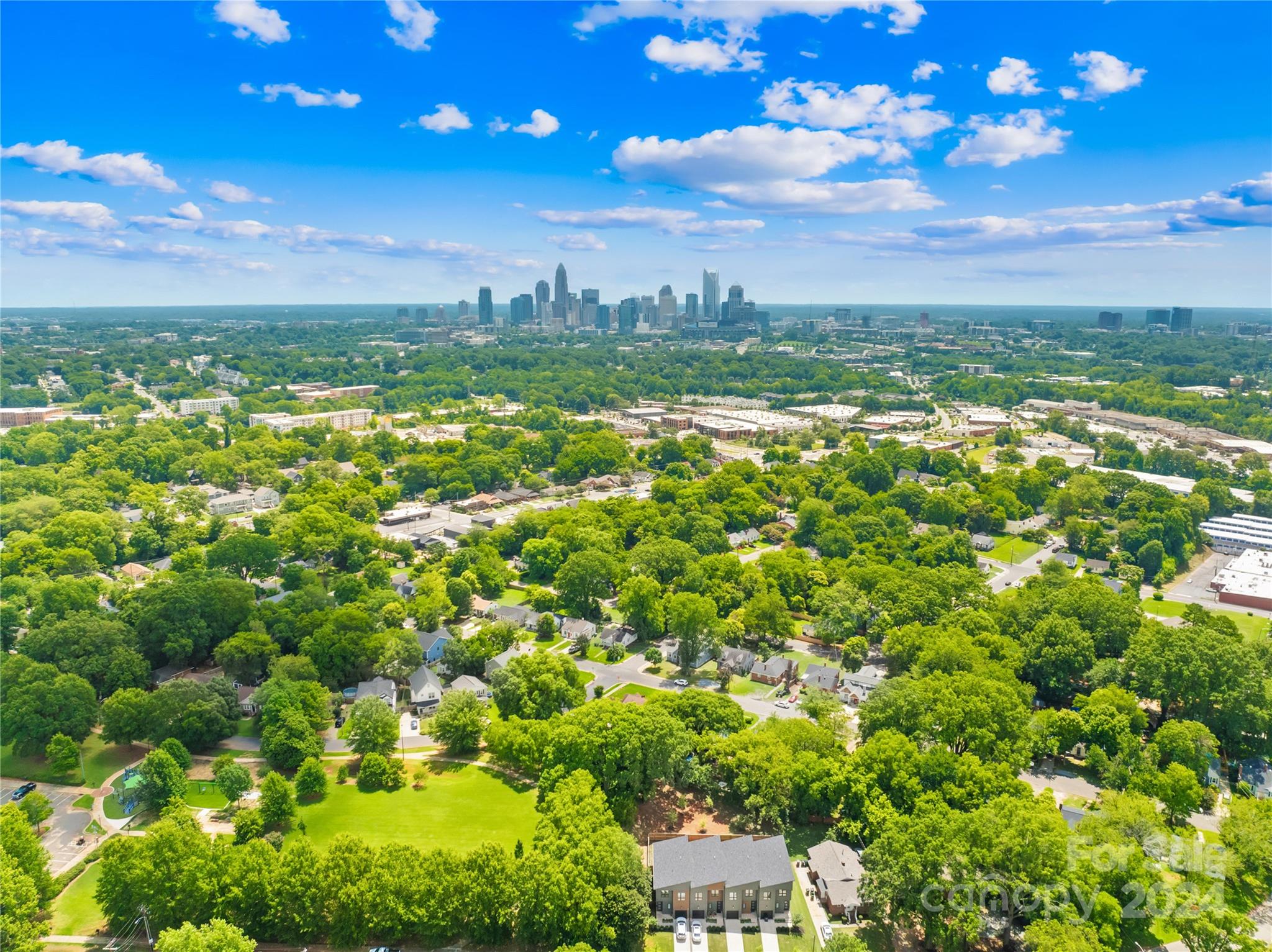 1247 Effingham Road Charlotte, NC 28208 - Photo 12 of 19 a view of a city