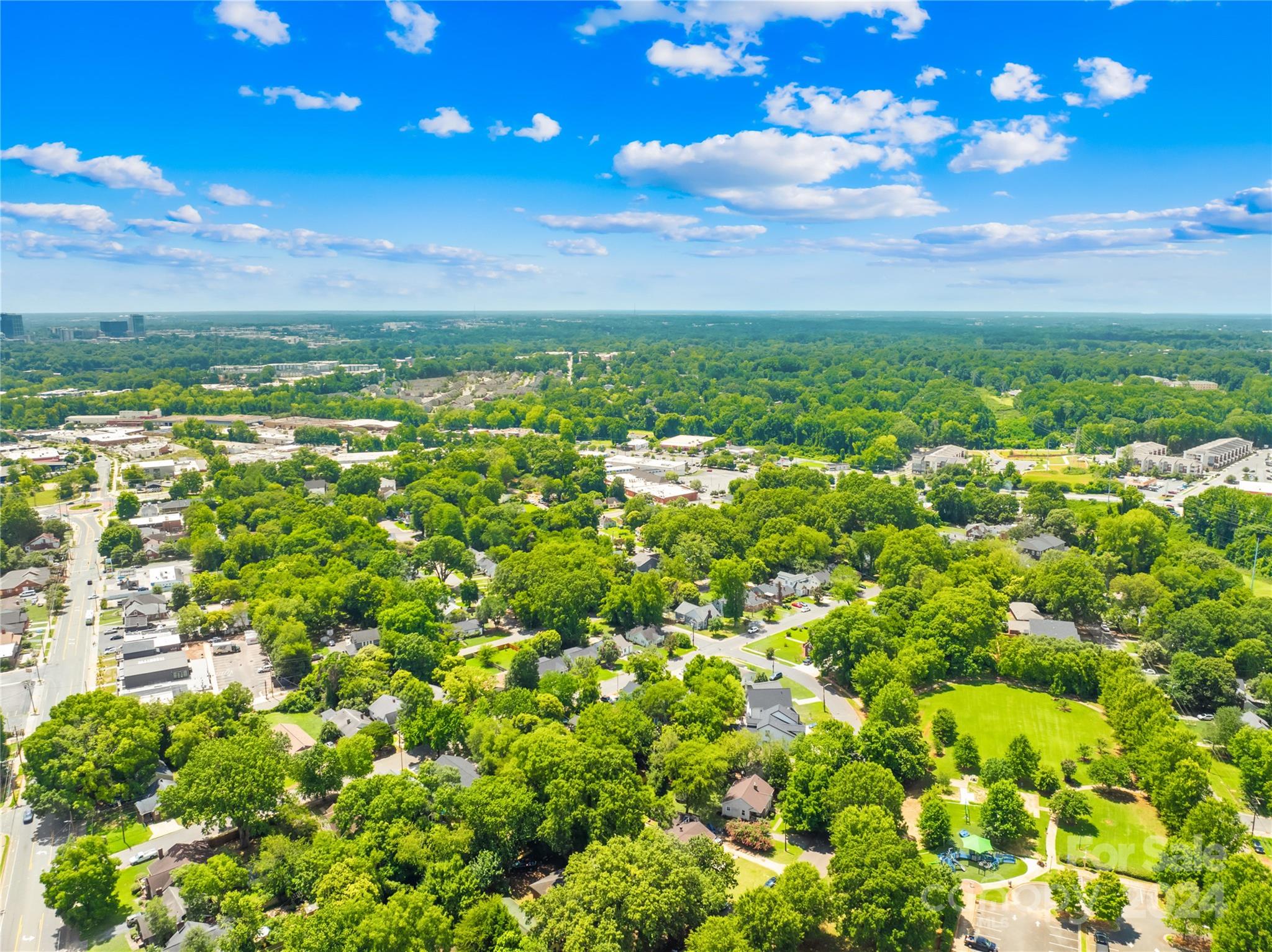 1247 Effingham Road Charlotte, NC 28208 - Photo 16 of 19 a view of a city