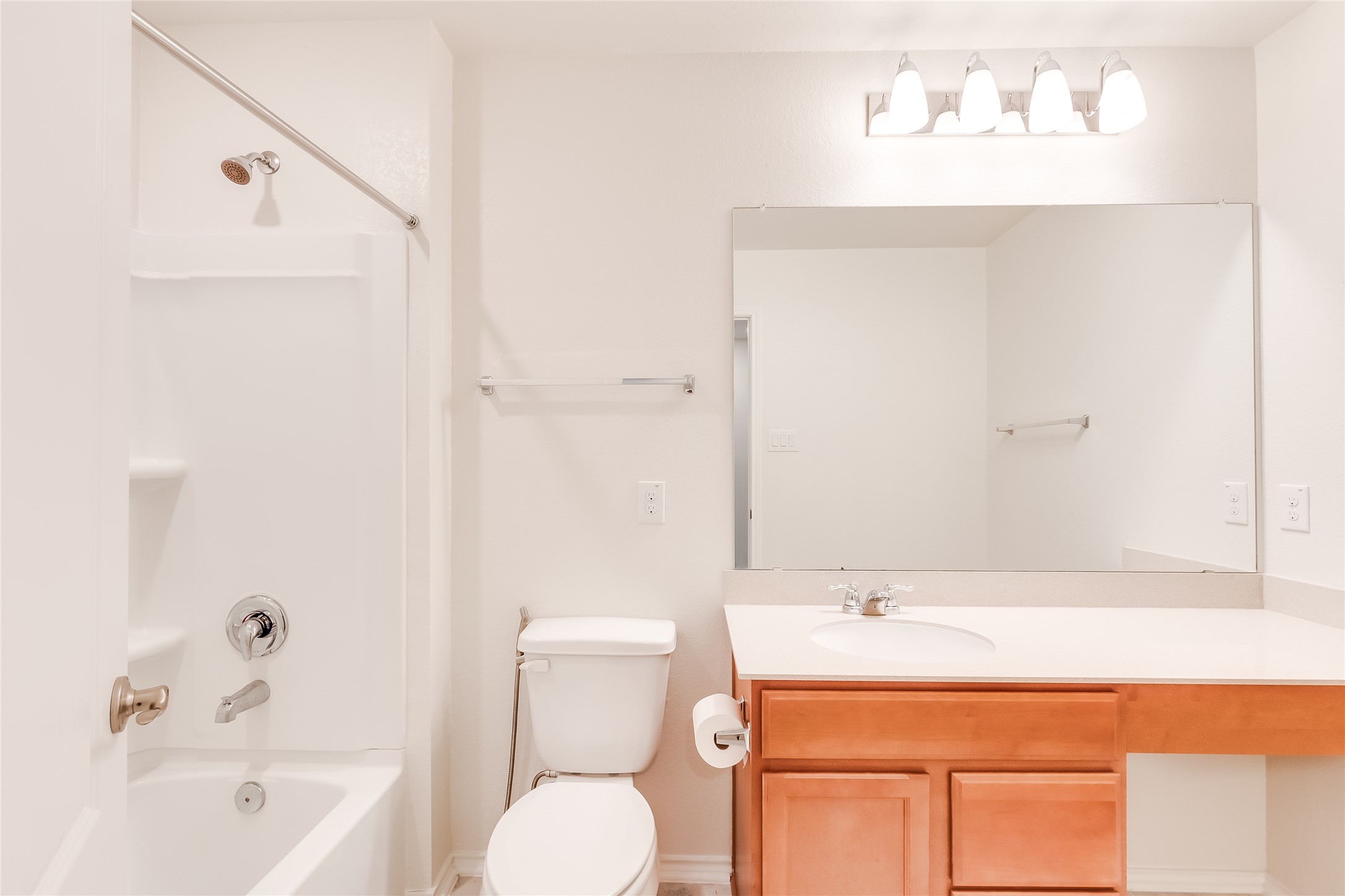 2007 Fretboard Street Round Rock, TX 78664 - Photo 27 of 40 a bathroom with a sink a toilet and shower