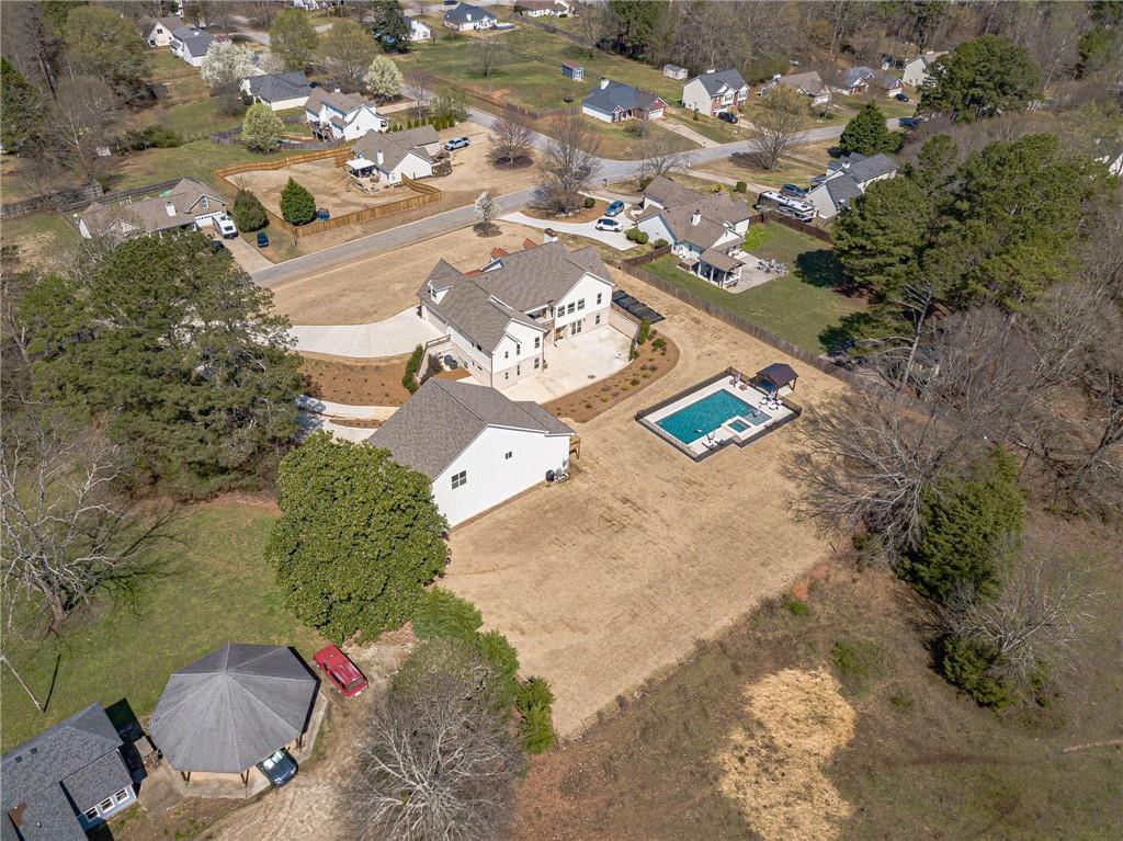 1009 Easy Street Winder, GA 30680 - Photo 76 of 78 an aerial view of residential house with outdoor space