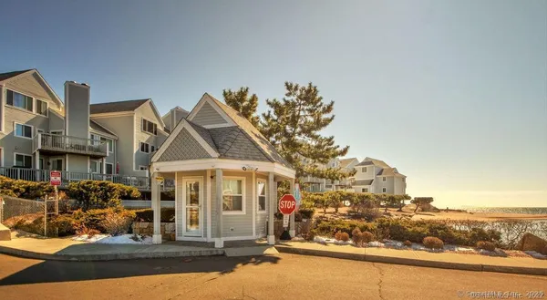 a view of balcony with seating space