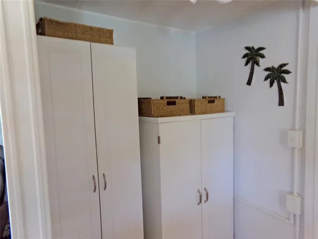 a view of walk in closet