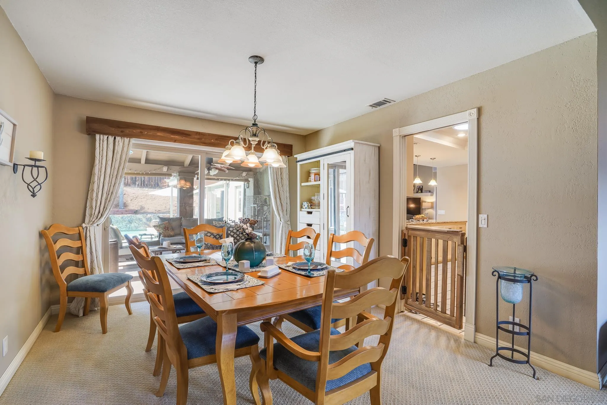 3764 Avocado Boulevard La Mesa, CA 91941 - Photo 10 of 66 a view of a dining room with furniture window and outside view