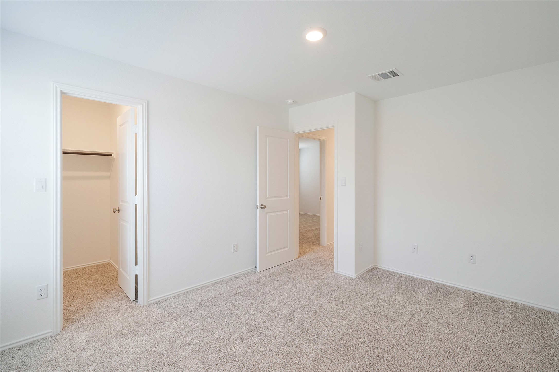 932 Mallow Road Leander, TX 78641 - Photo 16 of 40 a view of an empty room and closet area