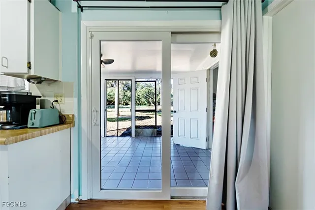 a view of a living room