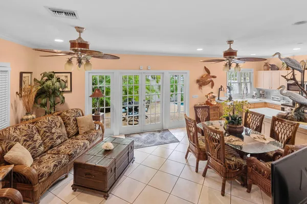 a view of outdoor space and deck