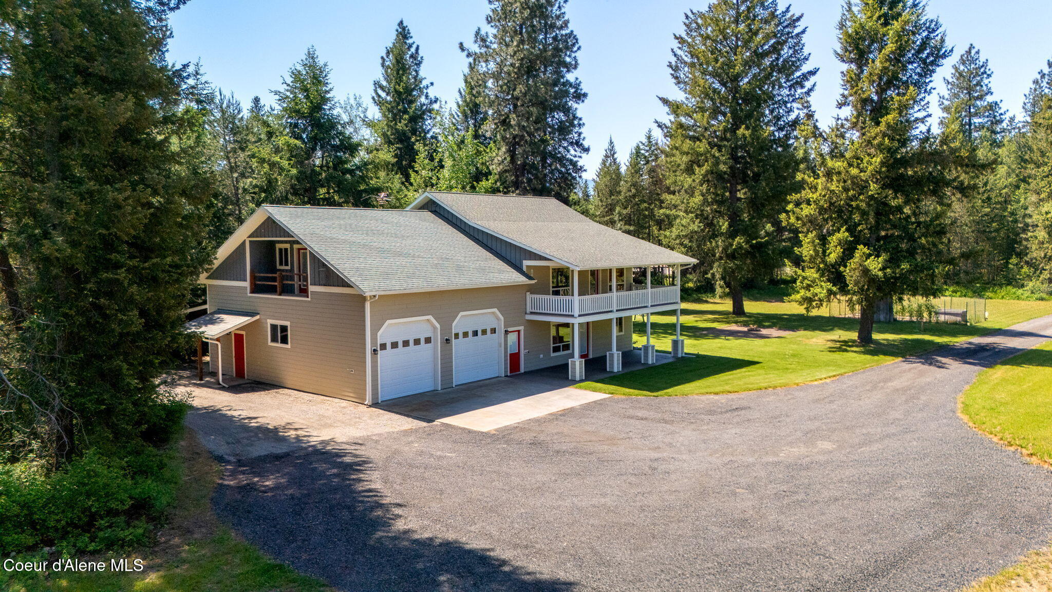 551 Star Road Moyie Springs, ID 83845 - Photo 2 of 85 63-web-or-mls-SkyLight - Star Aerial (JG