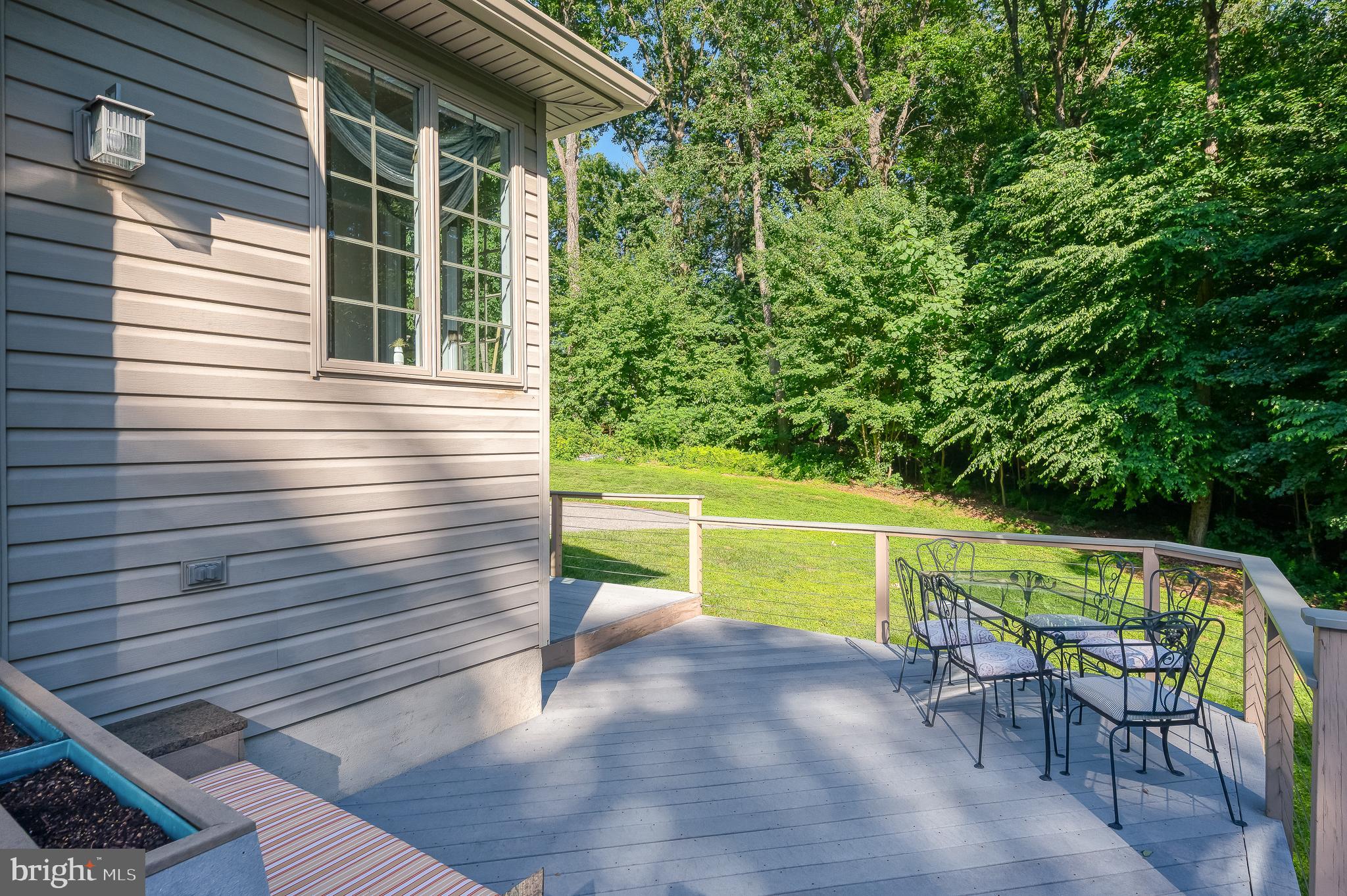 3505 St Paul Road Hampstead, MD 21074 - Photo 66 of 95 Built in benches on deck