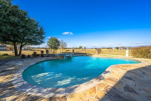 a view of a lake with houses