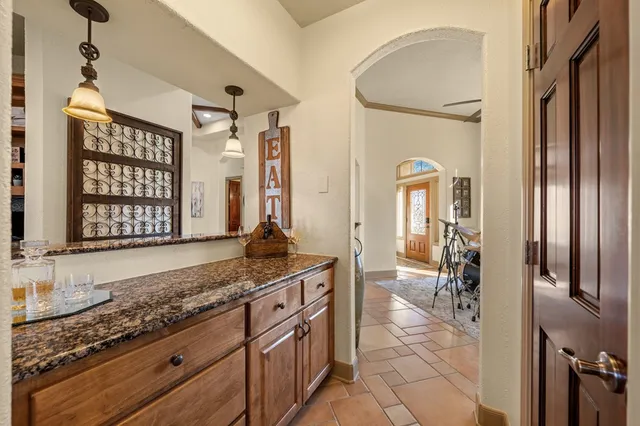 a bath room with sink