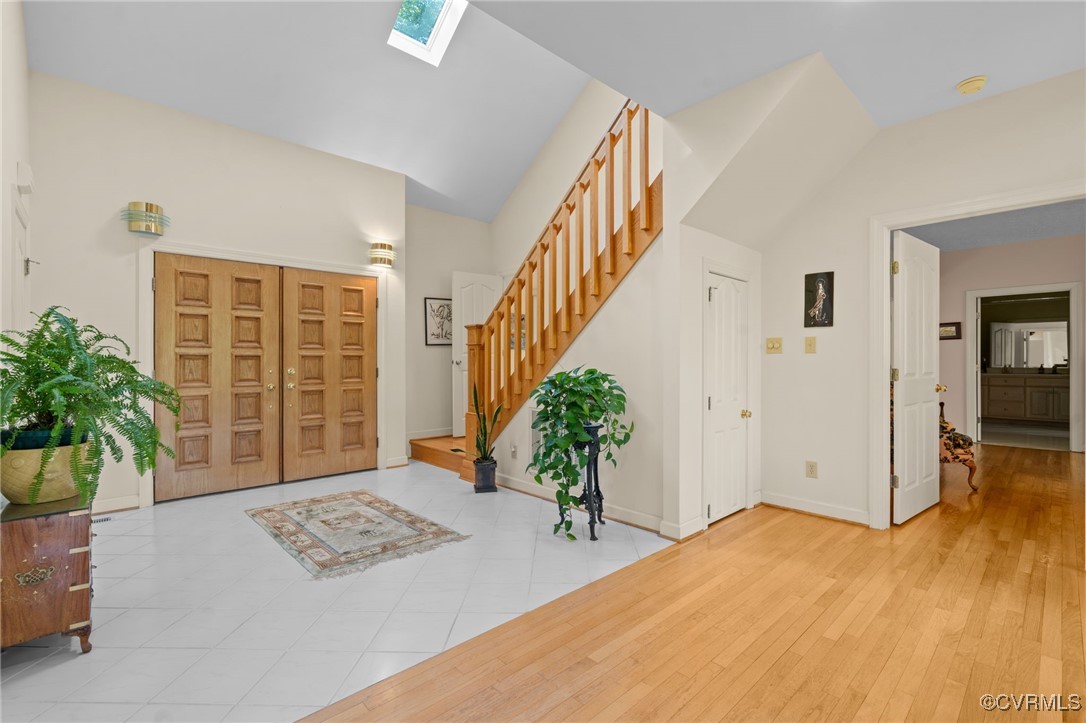 108 Conies Run Williamsburg, VA 23185 - Photo 15 of 50 a view of an entryway with wooden floor and door