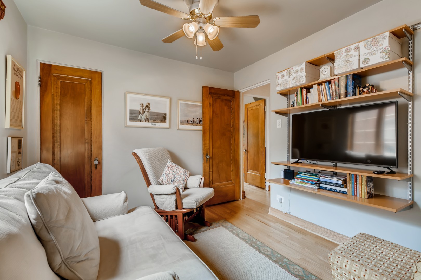 300 Blythe Road Riverside, IL 60546 - Photo 20 of 31 a living room with furniture and a flat screen tv
