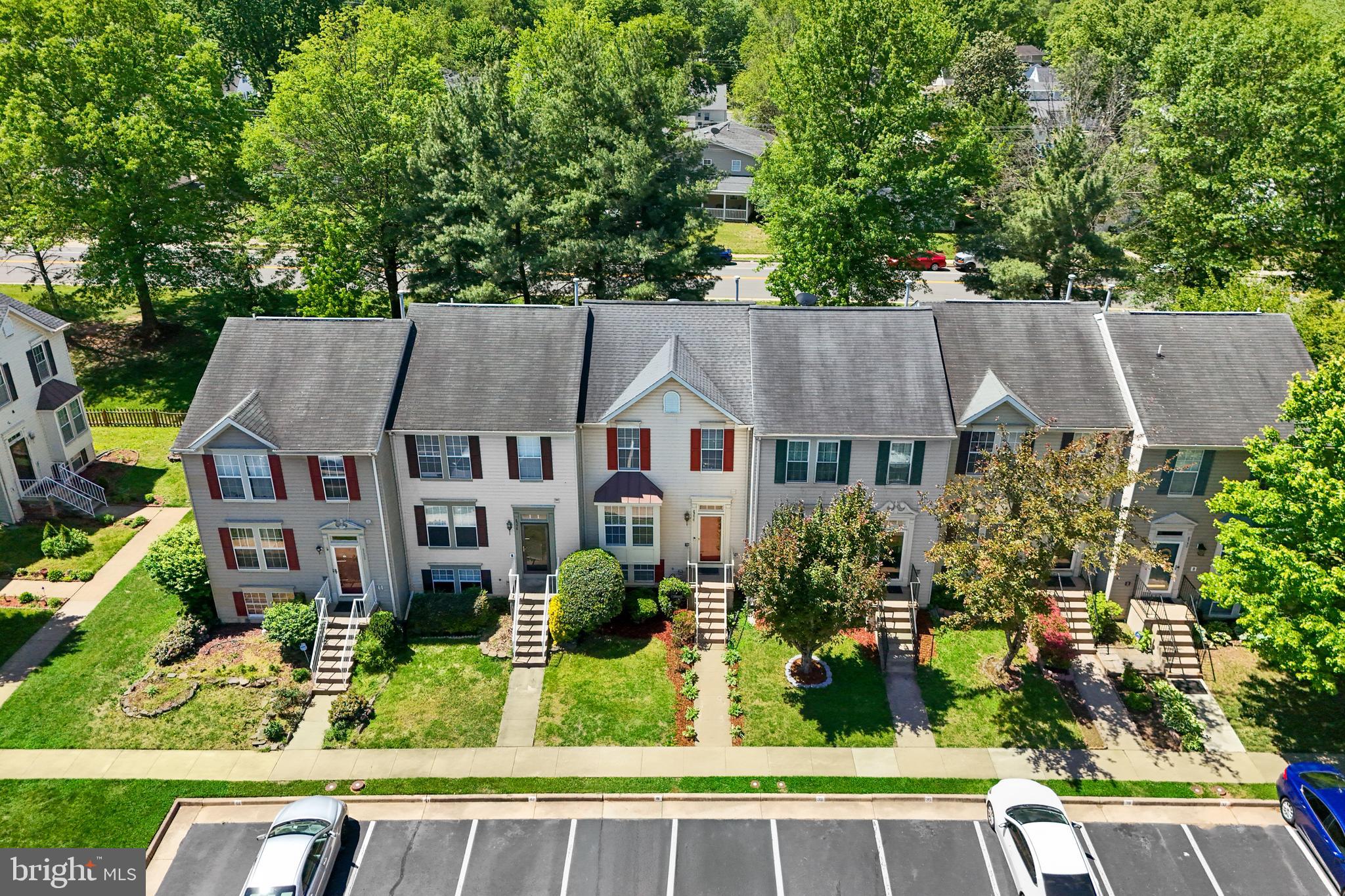 8596 Cold Harbor Loop Manassas, VA 20111 - Photo 49 of 52 an aerial view of a house with a garden view