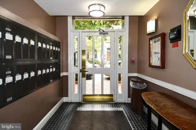 a very nice looking room with a large window