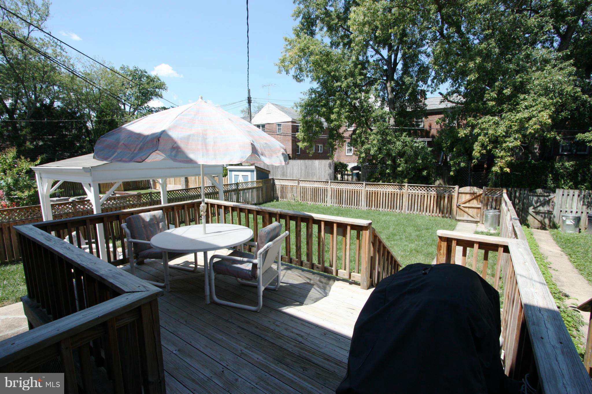 1709 Glen Ridge Road Parkville, MD 21286 - Photo 25 of 30 SPACIOUS DECK WITH STEPS DOWN TO THE YARD