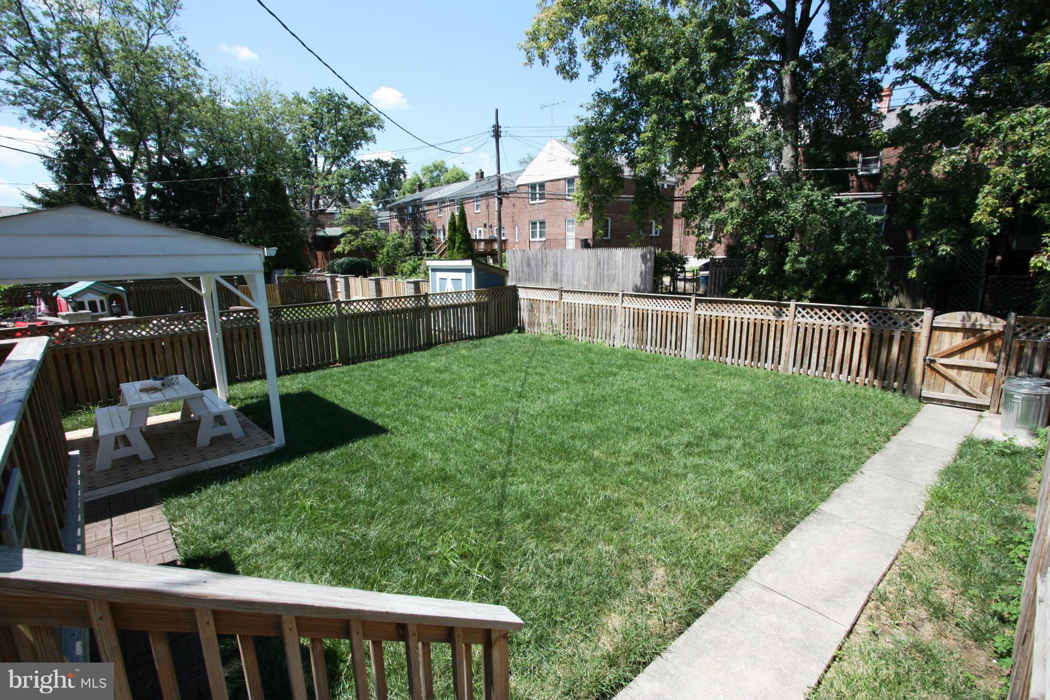 1709 Glen Ridge Road Parkville, MD 21286 - Photo 26 of 30 GIGANTIC FENCED BACK YARD ... WITH A GATE