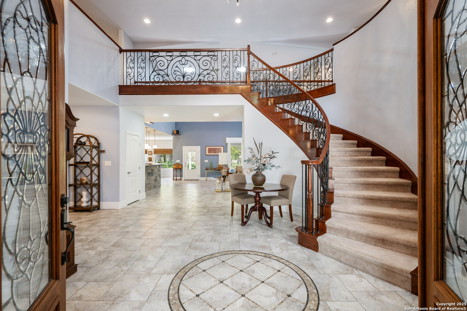613 Saxet Trail Spring Branch, TX 78070 - Photo 3 of 41 a view of entryway and hall with dining room