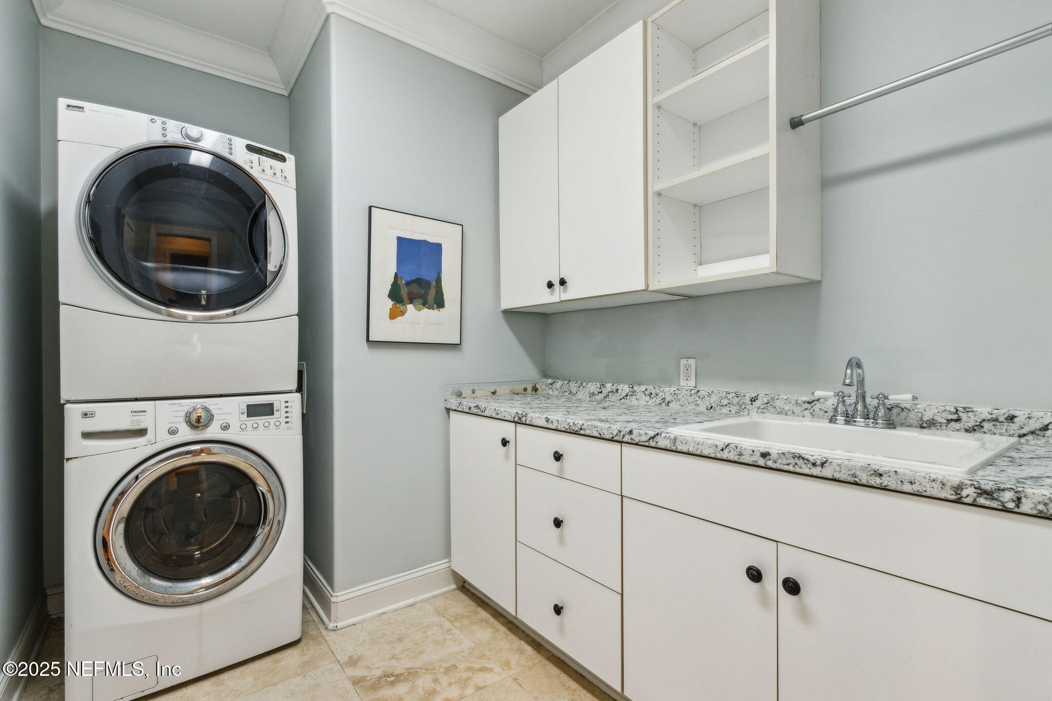 95032 Spring Tide Lane Fernandina Beach, FL 32034 - Photo 41 of 50 a utility room with sink dryer and washer