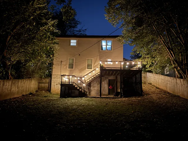 a view of outdoor space and yard
