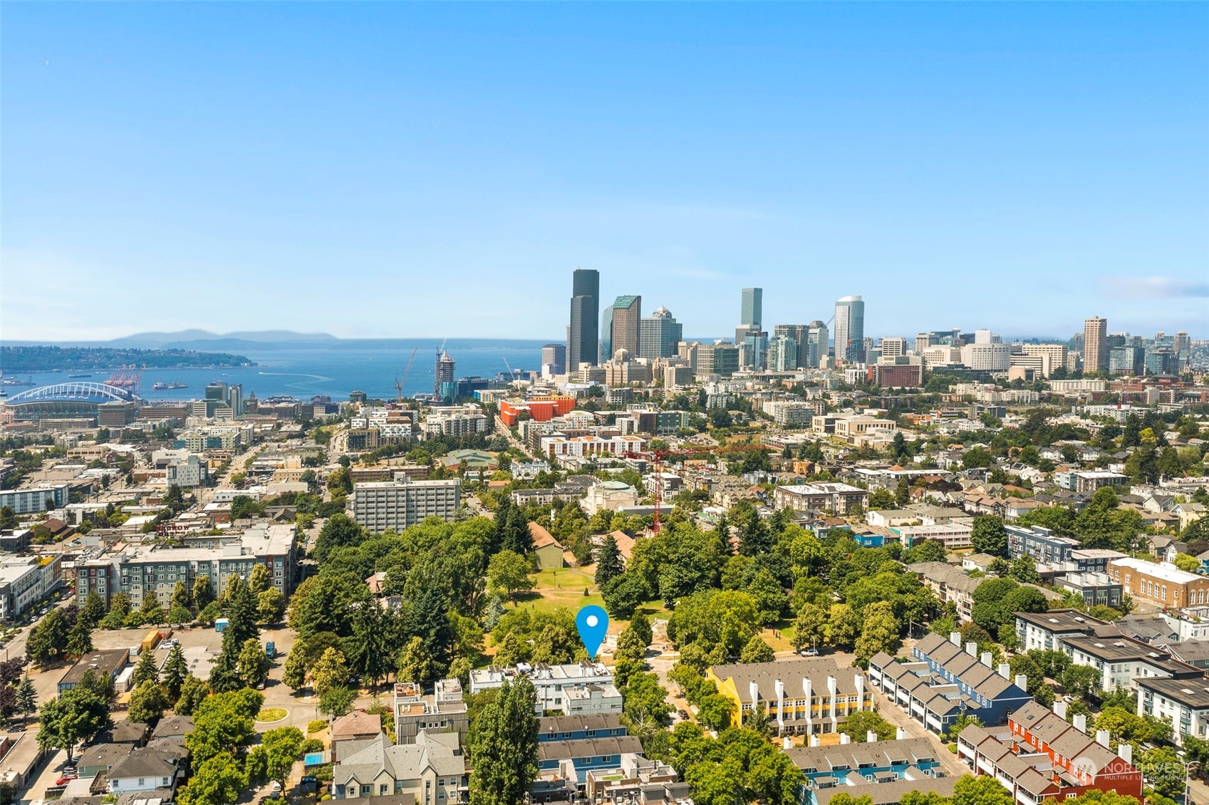 200 20th Avenue South Seattle, WA 98144 - Photo 20 of 22 an aerial view of multiple house
