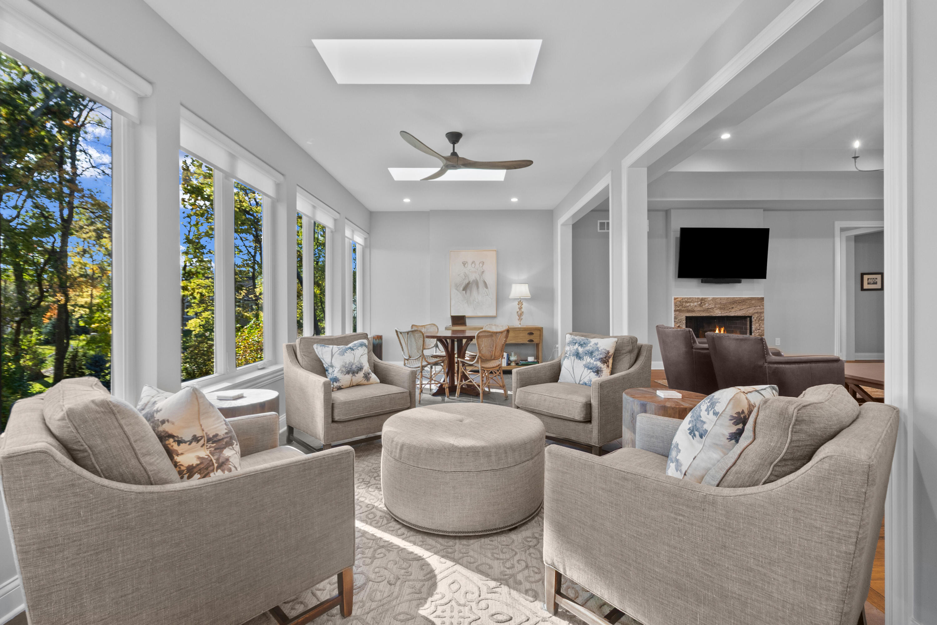 1581 Ryder Cup Road, Unit 1631 Geneva, WI 53147 - Photo 8 of 54 Four Seasons Room with Skylights
