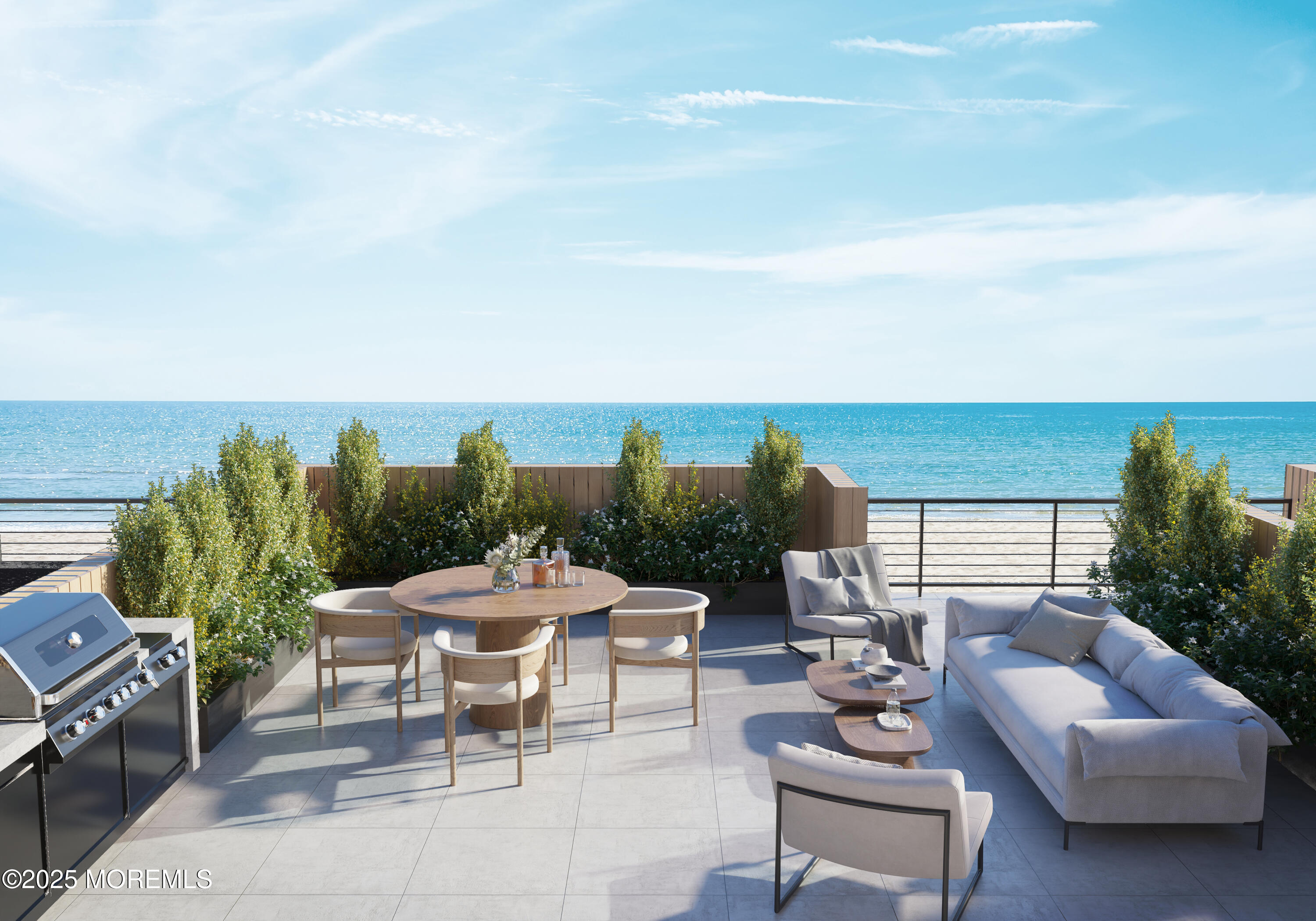 33 Hamilton Avenue, Unit 2 Seaside Heights, NJ 08751 - Photo 32 of 32 an outdoor space with patio the couches and a potted plant