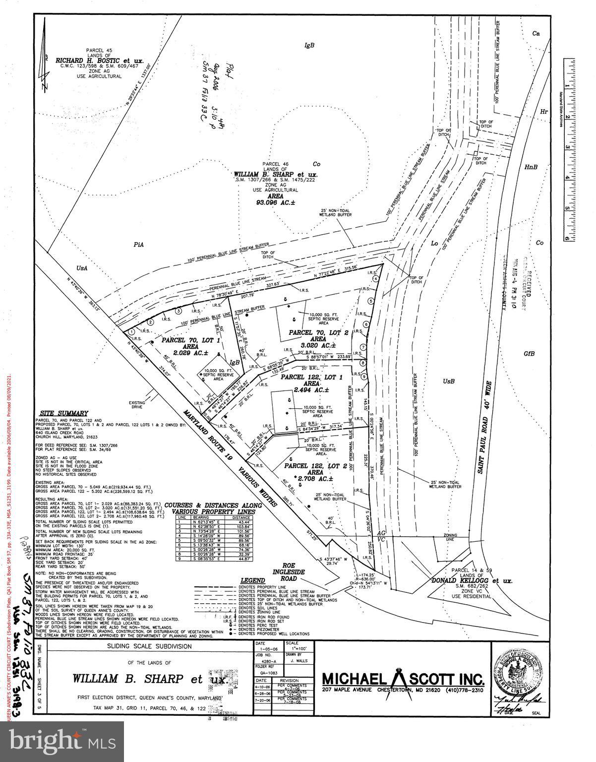 2537 Roberts Station Road Church Hill, MD 21623 - Photo 30 of 31 Lot Plat