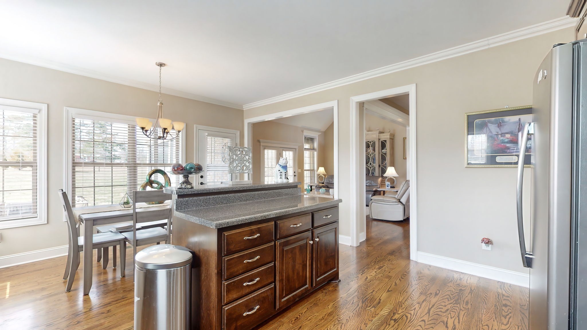 209 Hunters Ridge Drive Tullahoma, TN 37388 - Photo 18 of 54 a kitchen with stainless steel appliances granite countertop a stove and a refrigerator