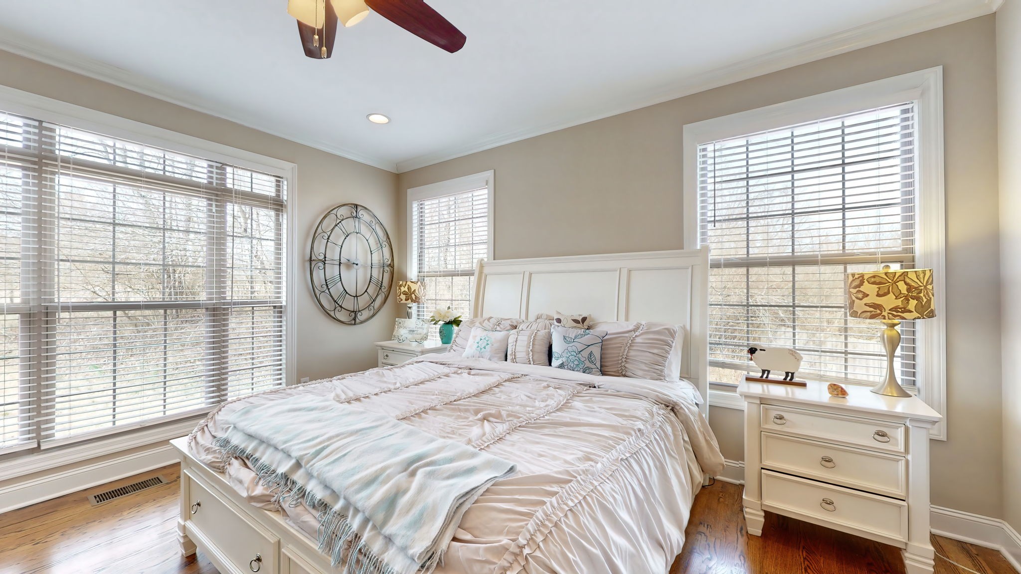 209 Hunters Ridge Drive Tullahoma, TN 37388 - Photo 27 of 54 a bedroom with a large bed and a large window