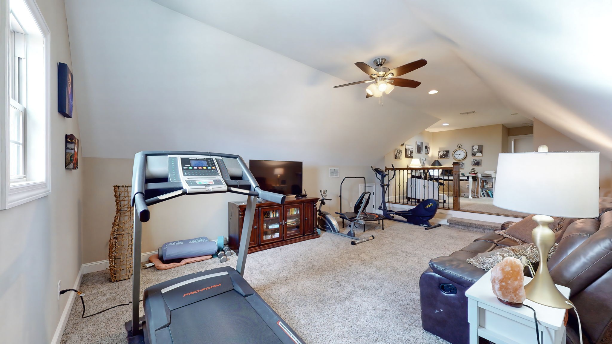 209 Hunters Ridge Drive Tullahoma, TN 37388 - Photo 54 of 54 a view of a workspace with furniture and a ceiling fan