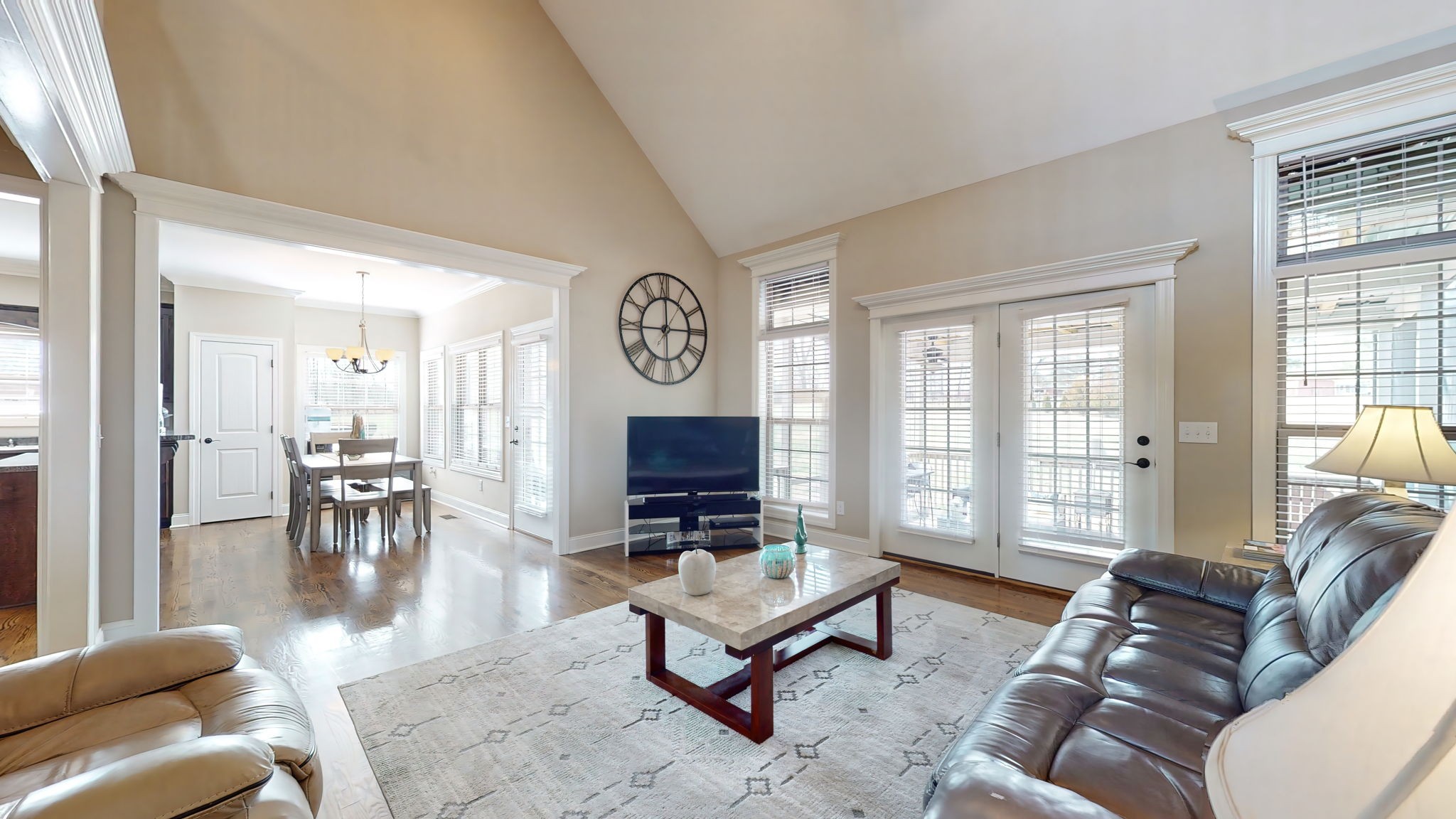 209 Hunters Ridge Drive Tullahoma, TN 37388 - Photo 10 of 54 a living room with furniture and a flat screen tv