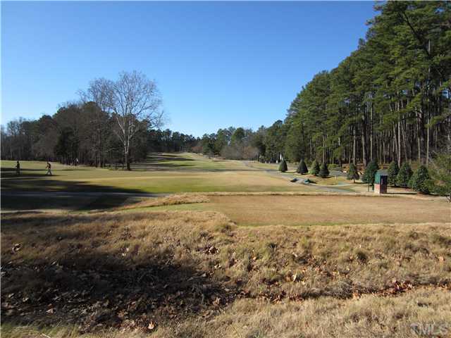 3601 Hathaway Road Durham, NC 27707 - Photo 3 of 3 View of Hope Valley Golf Course from front of lot