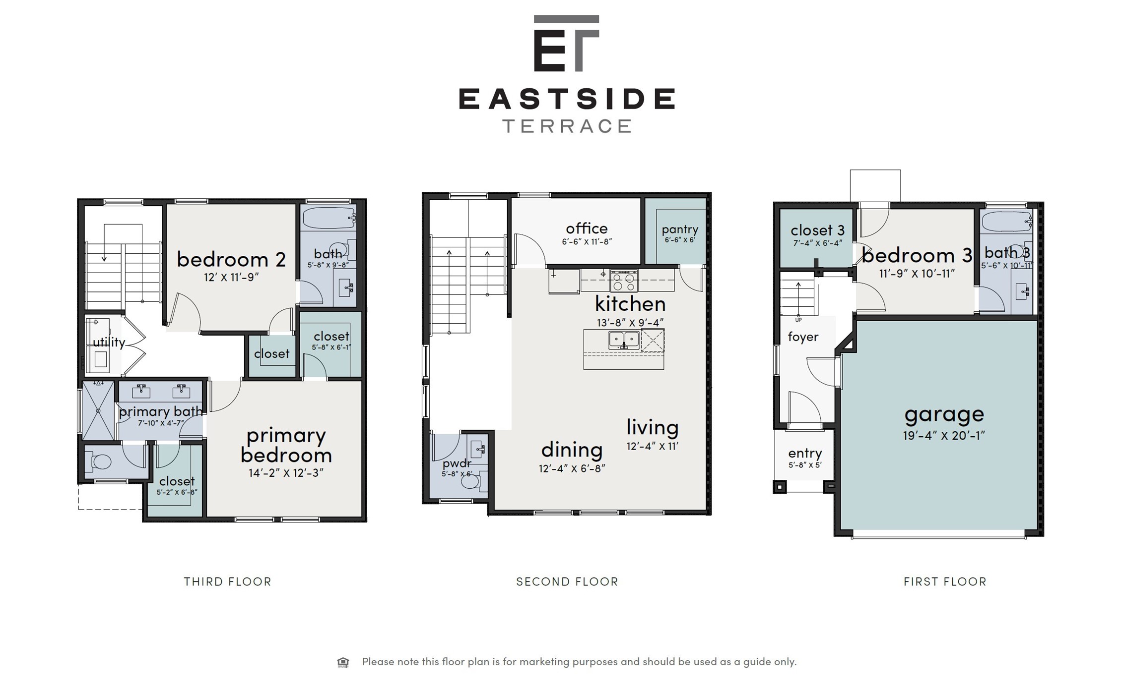 2426 Freeman Street Houston, TX 77009 - Photo 47 of 47 2428 Freeman St. - Floor Plan