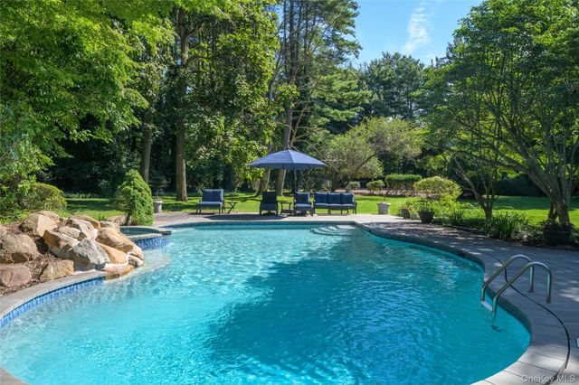 a view of backyard with outdoor space