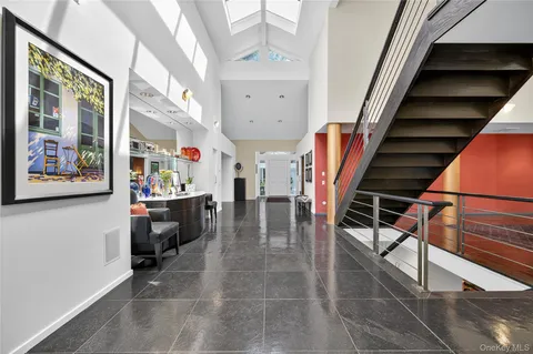 a view of entryway and hall