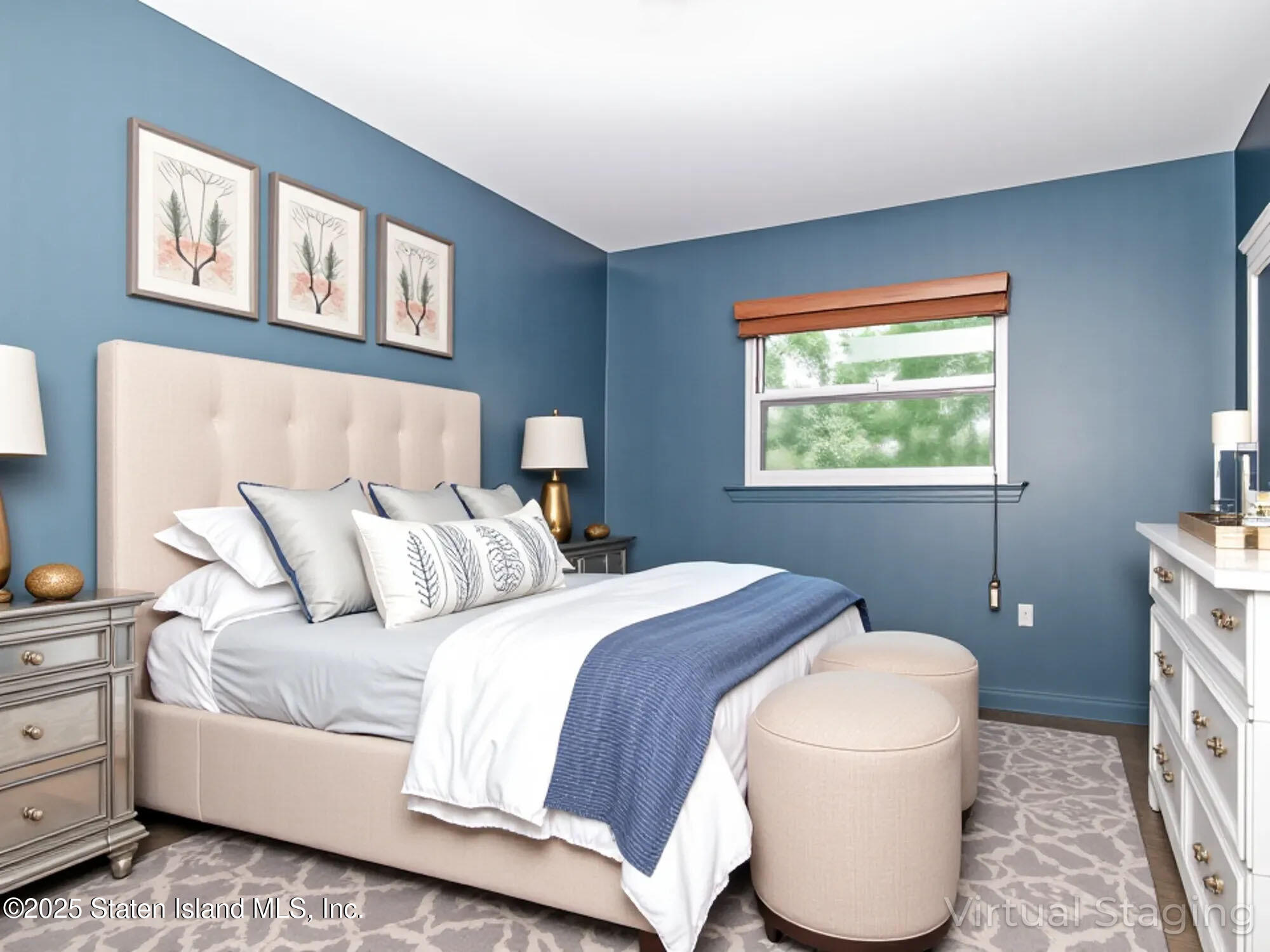 264 Timber Ridge Drive Staten Island, NY 10306 - Photo 18 of 31 a bedroom with a white bed and a window