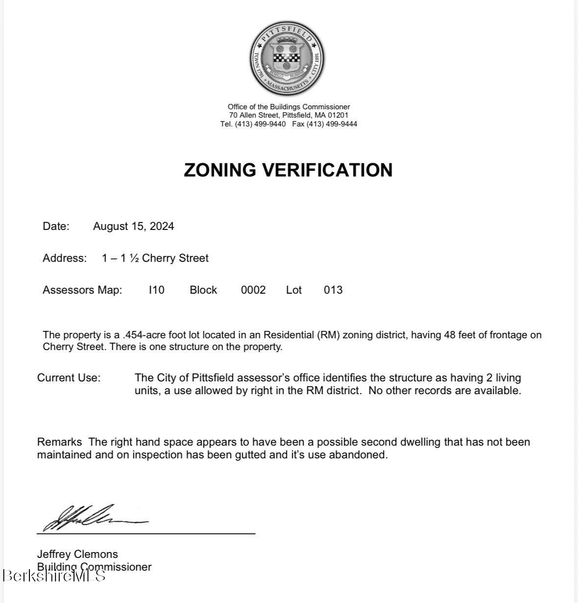 1 1/2 Cherry Street Pittsfield, MA 01201 - Photo 23 of 23