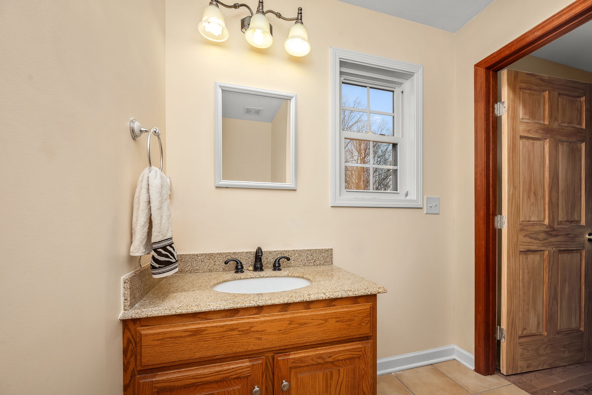 745 Union Ridge Road Wartrace, TN 37183 - Photo 47 of 76 a bathroom with a sink and a mirror