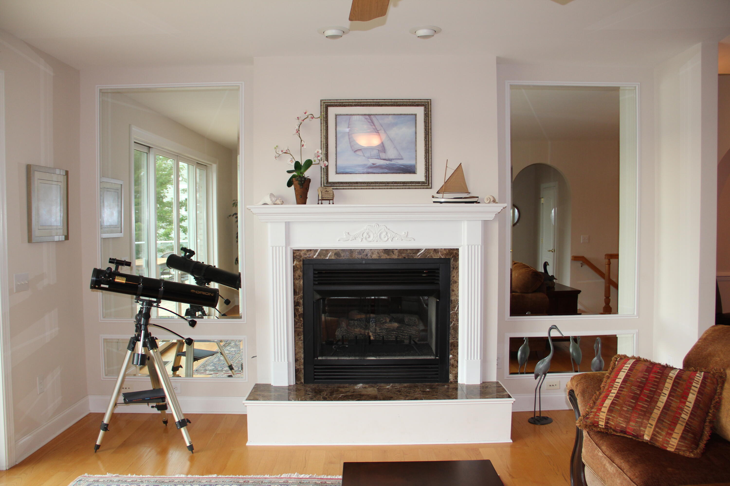4 Calypso Road Moneta, VA 24121 - Photo 13 of 78 a living room with furniture and a fireplace