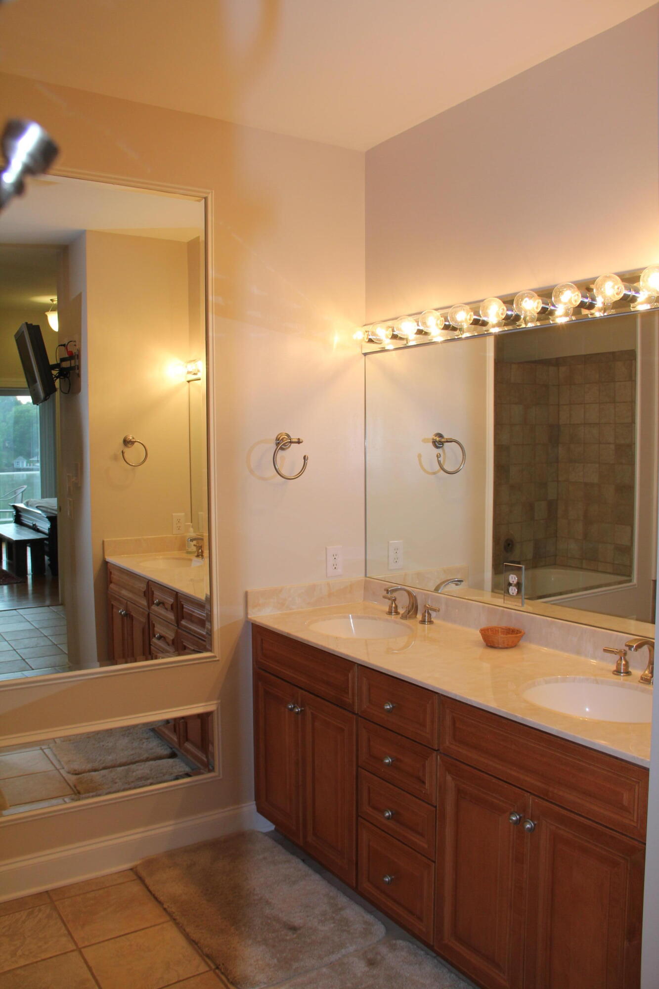4 Calypso Road Moneta, VA 24121 - Photo 34 of 78 a bathroom with a tub a sink shower and mirror