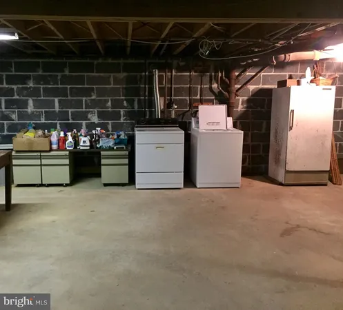 a view of a storage & utility room