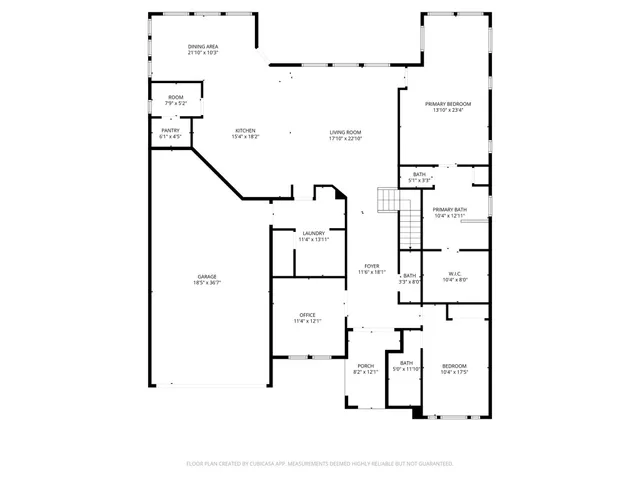 a picture of floor plan