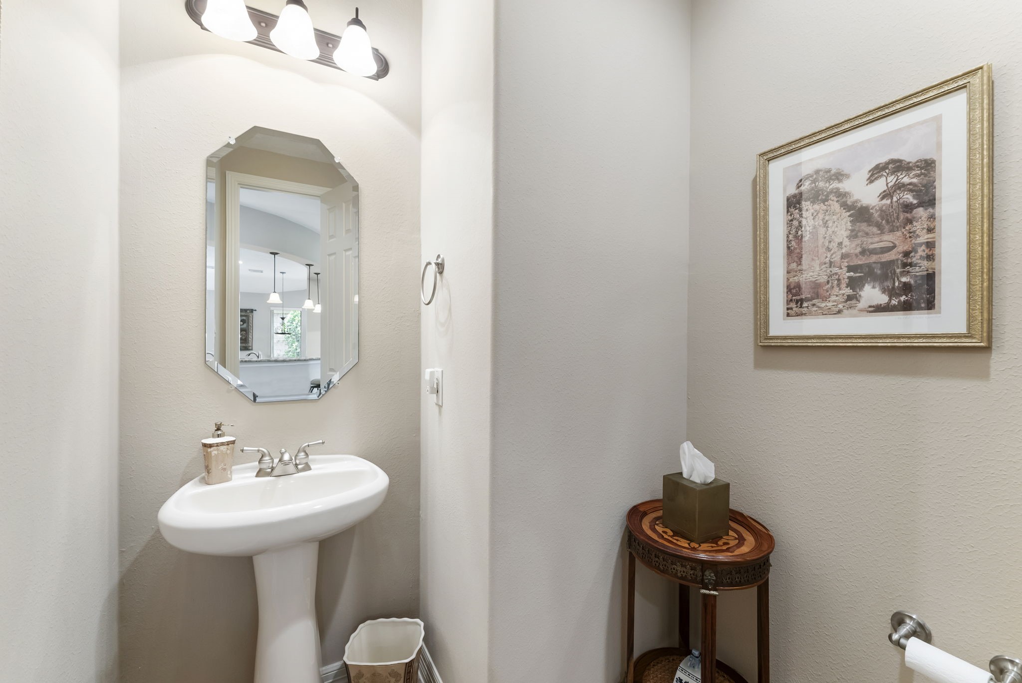 25514 Long Iron Court Spring, TX 77389 - Photo 27 of 38 a bathroom with a sink and a mirror