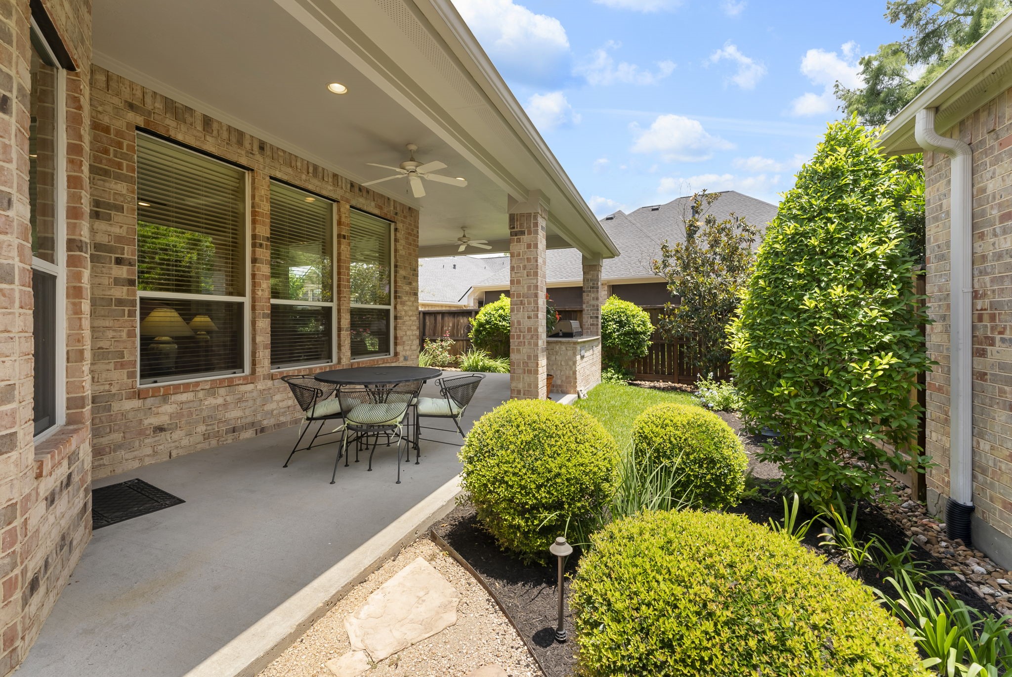 25514 Long Iron Court Spring, TX 77389 - Photo 32 of 38 a view of balcony with patio